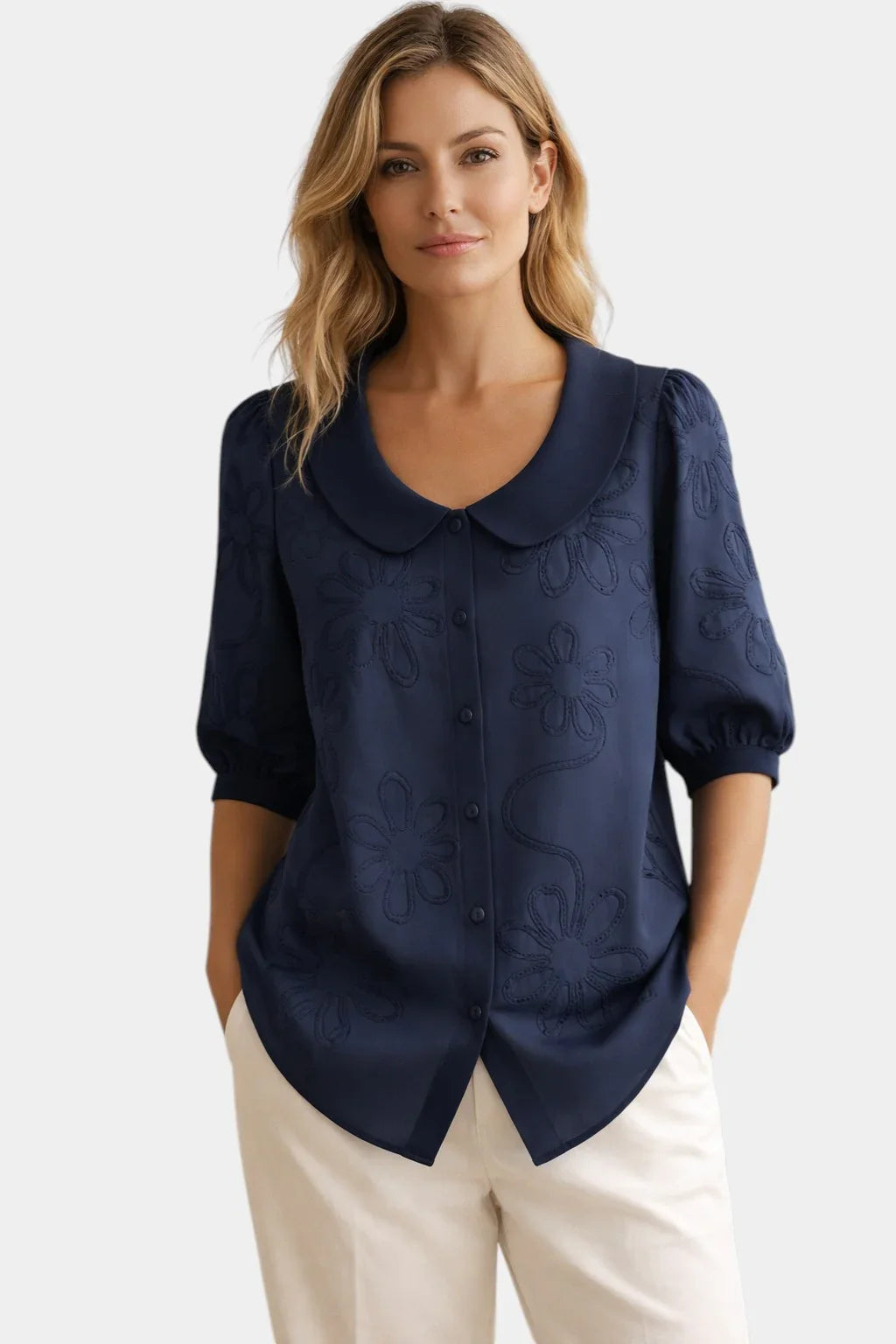 Elya | Embroidered Blouse