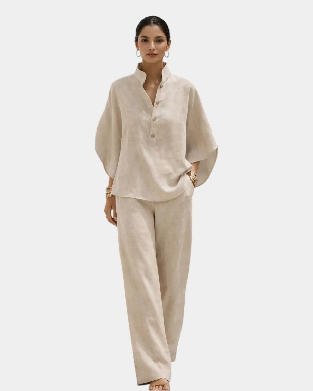 Brunette | Two-piece cotton set