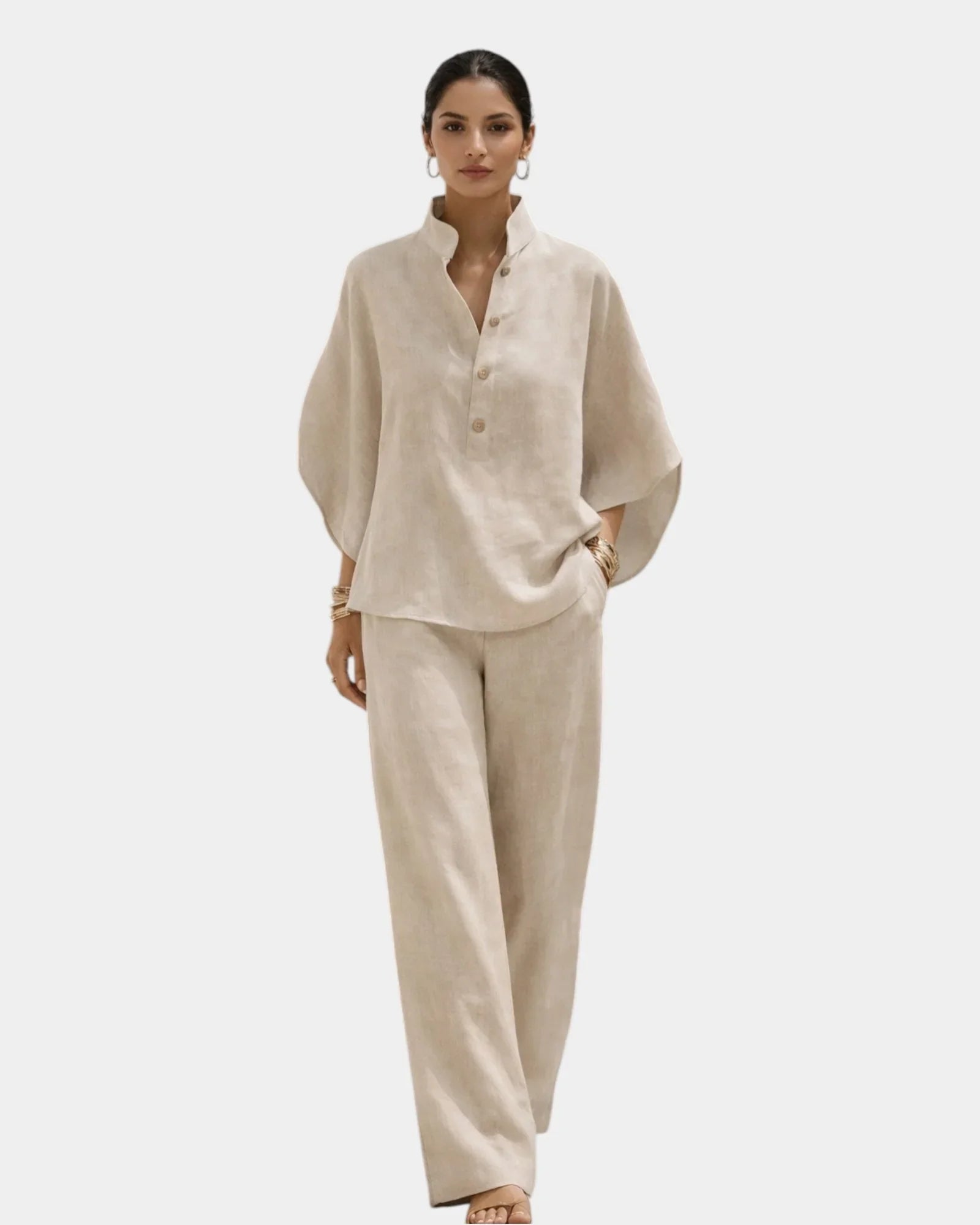 Brunette | Two-piece cotton set