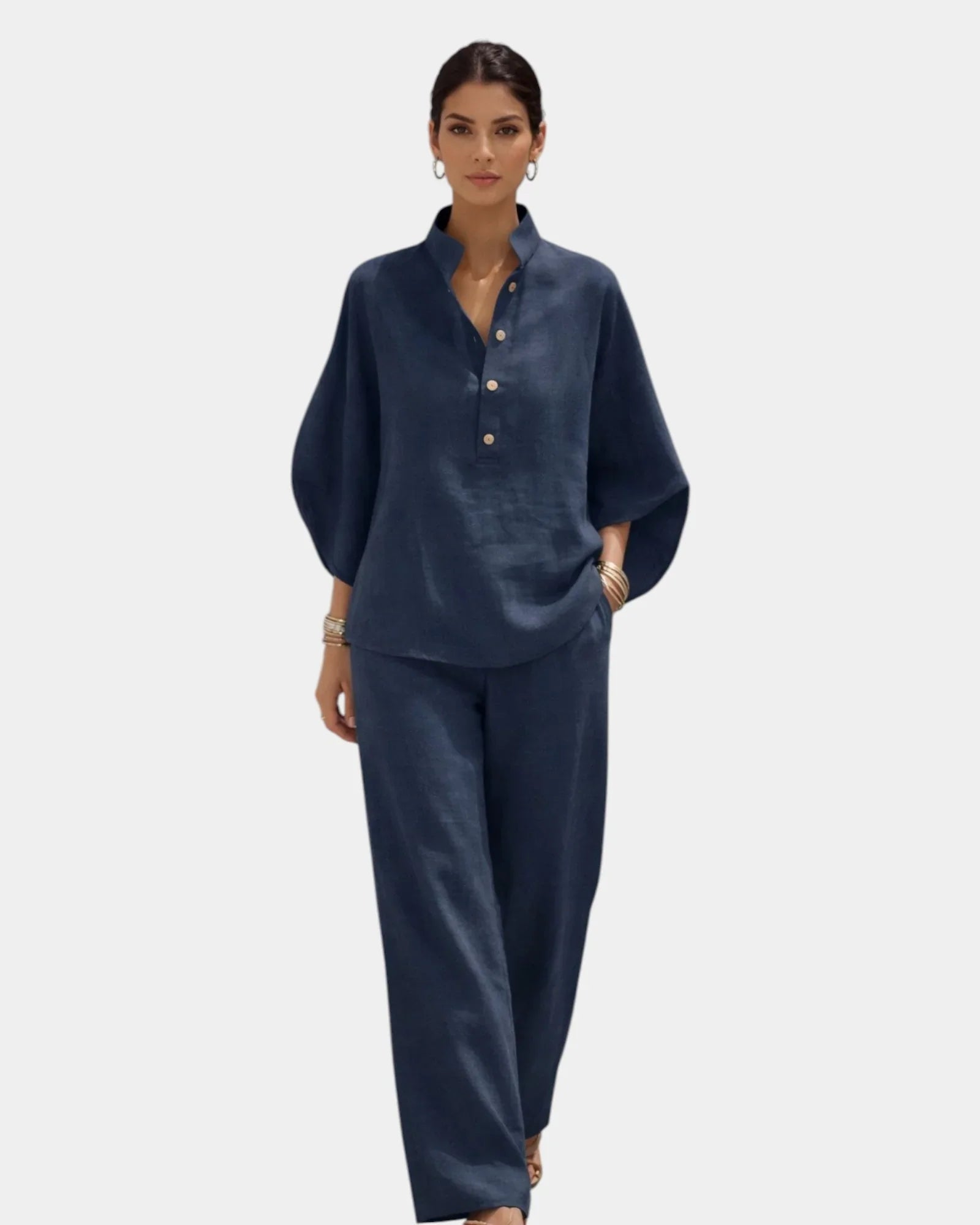 Brunette | Two-piece cotton set