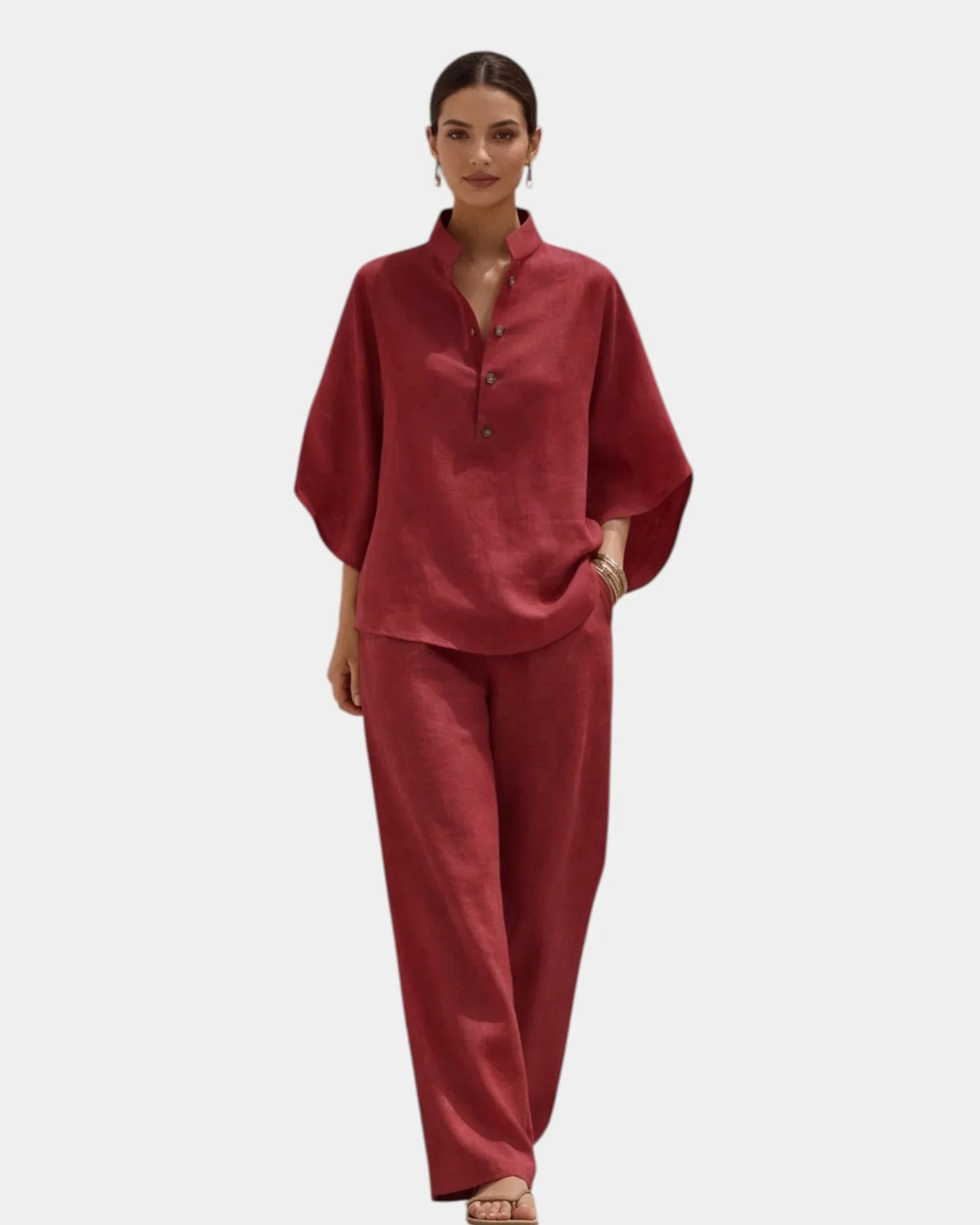 Brunette | Two-piece cotton set