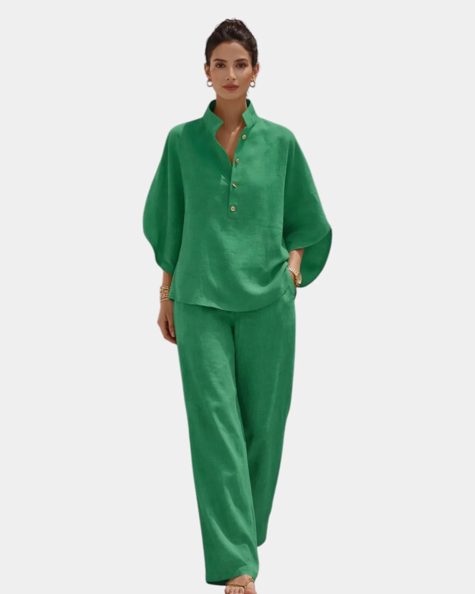 Brunette | Two-piece cotton set