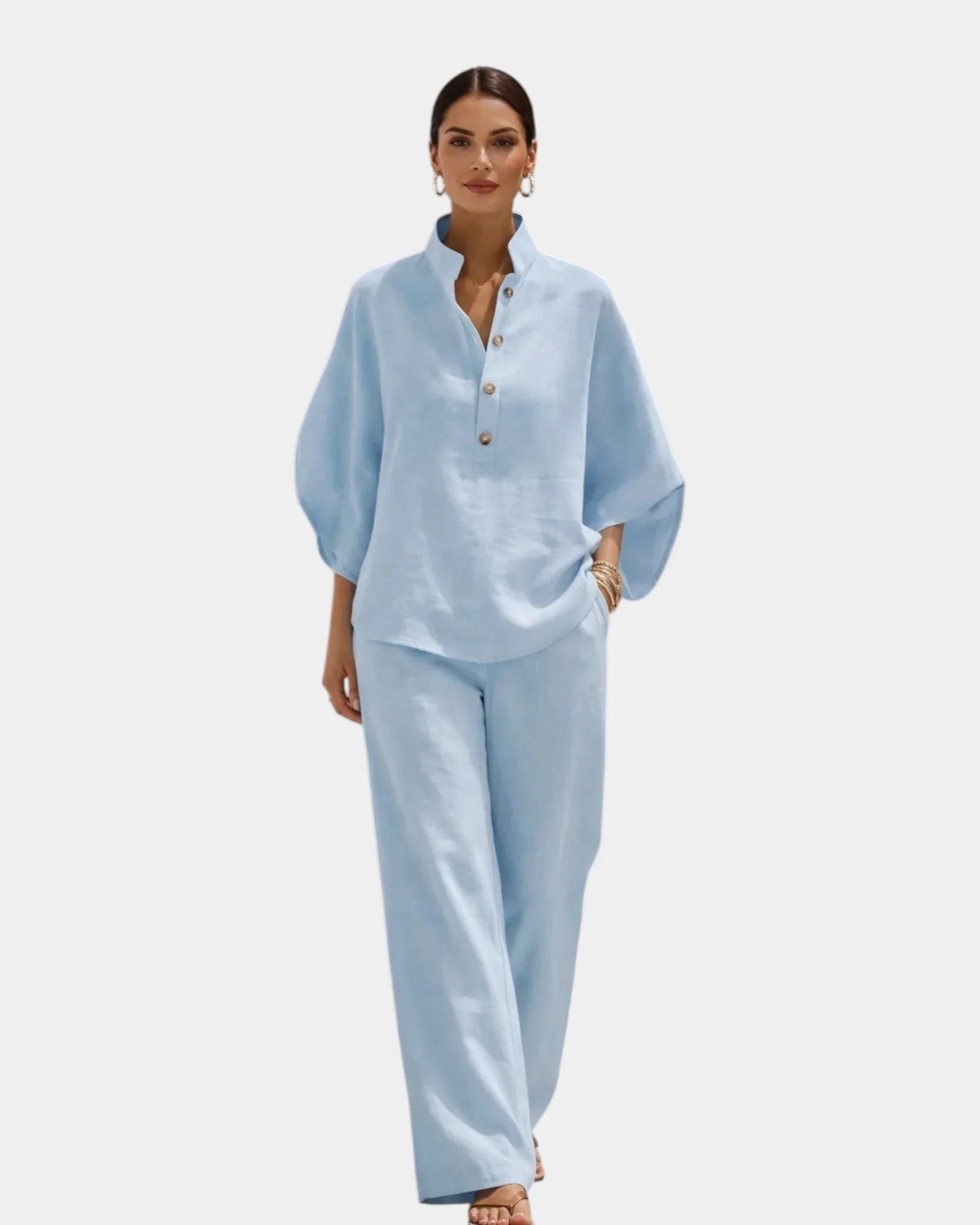 Brunette | Two-piece cotton set