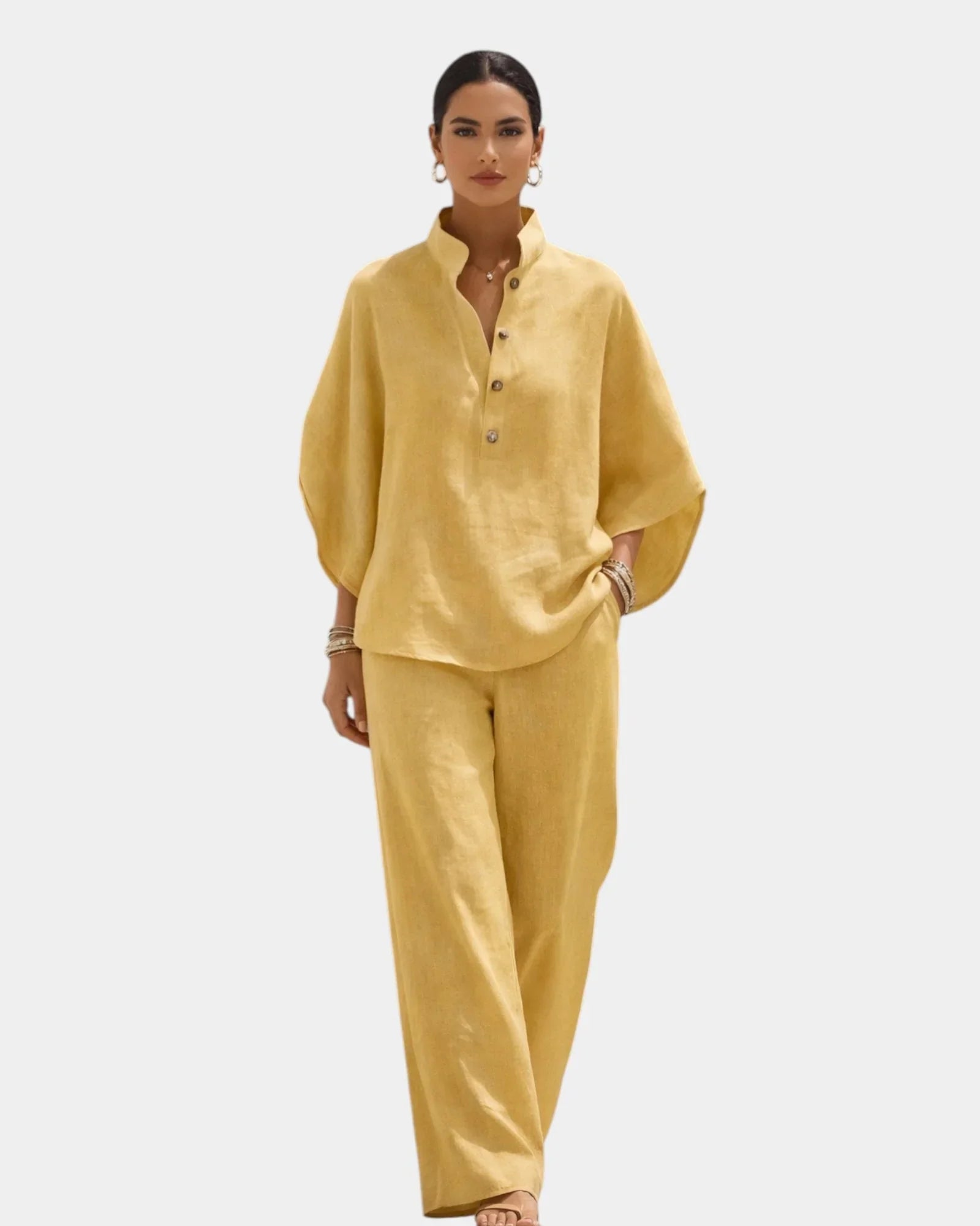 Brunette | Two-piece cotton set