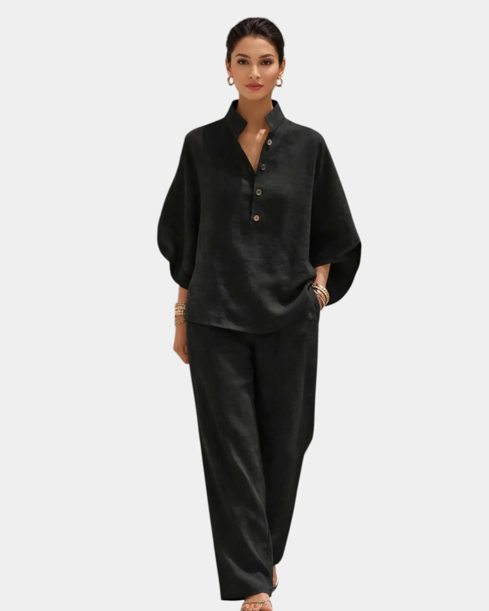 Brunette | Two-piece cotton set