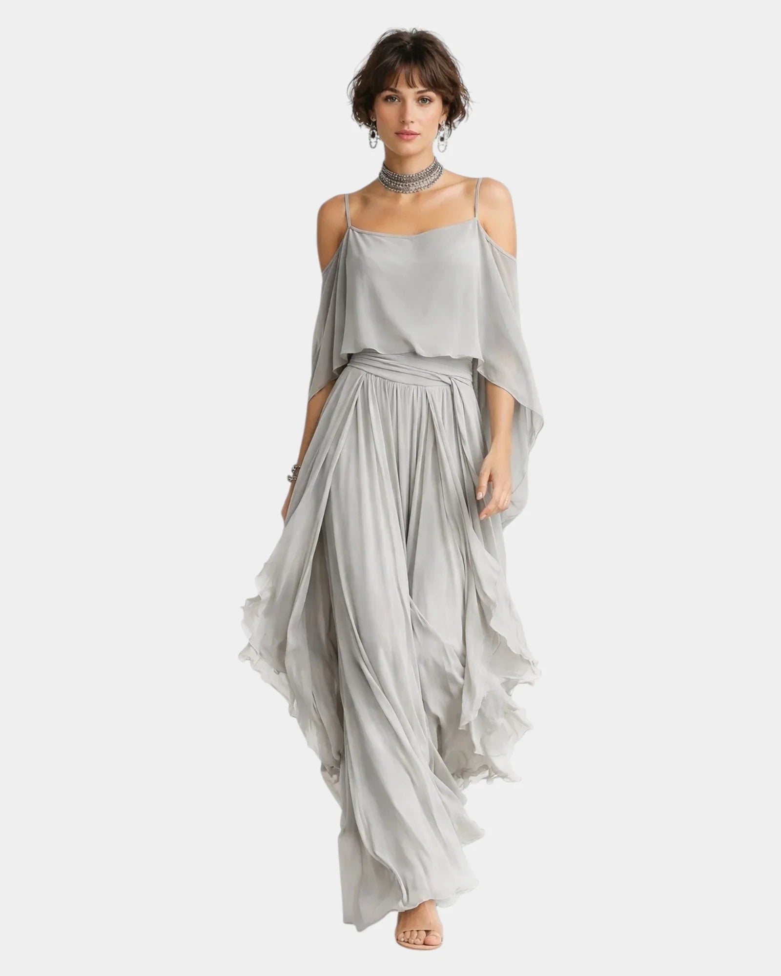 Elowen | Set with a camisole and lightweight trousers