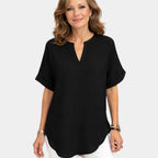 Dóris | Lightweight V-neck top