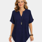 Dóris | Lightweight V-neck top