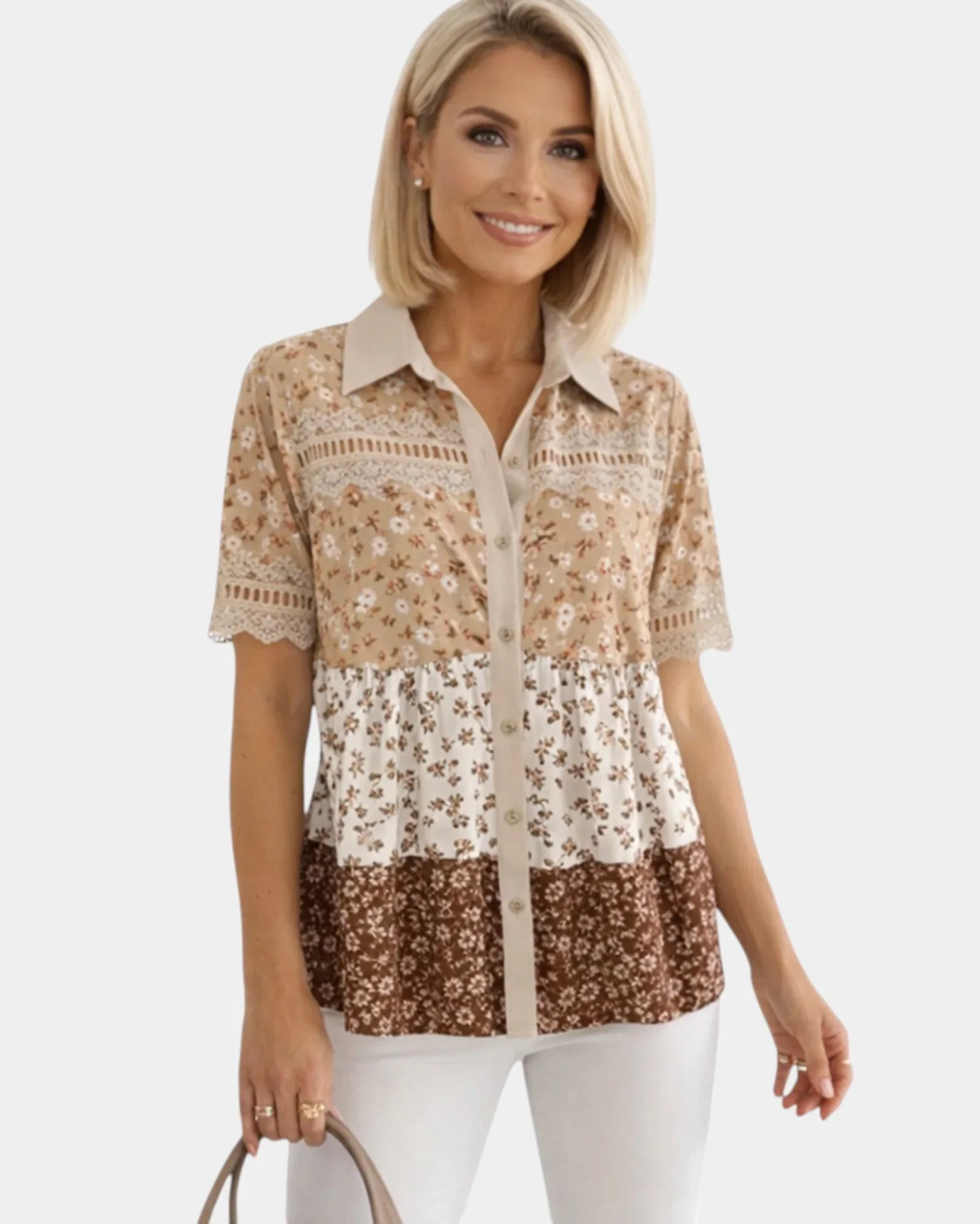 Evania | Floral Blouse