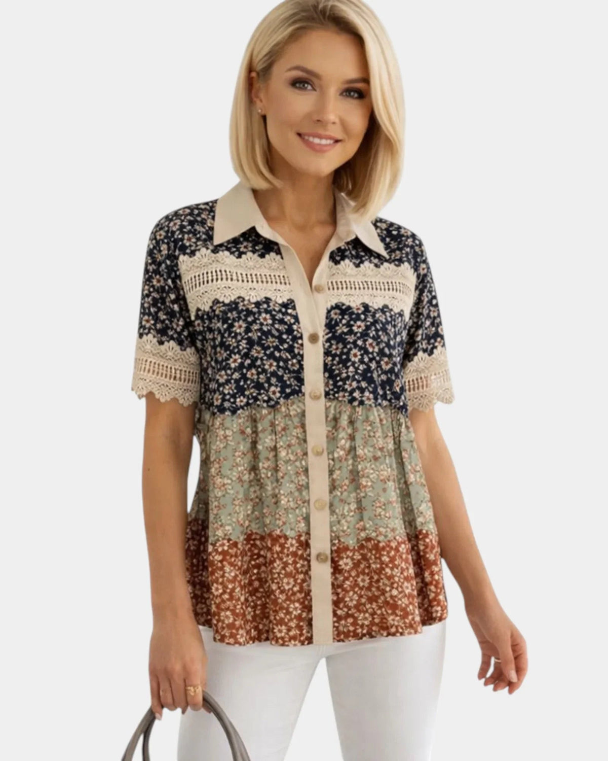 Evania | Floral Blouse