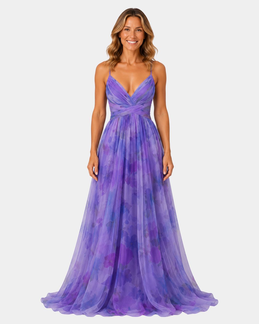 Giselle | Floral Print Maxi Dress