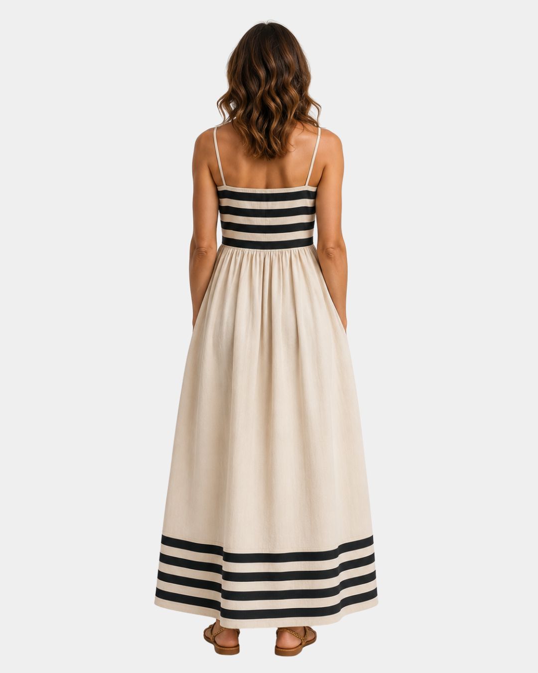 Ismeralda | Striped Maxi Dress