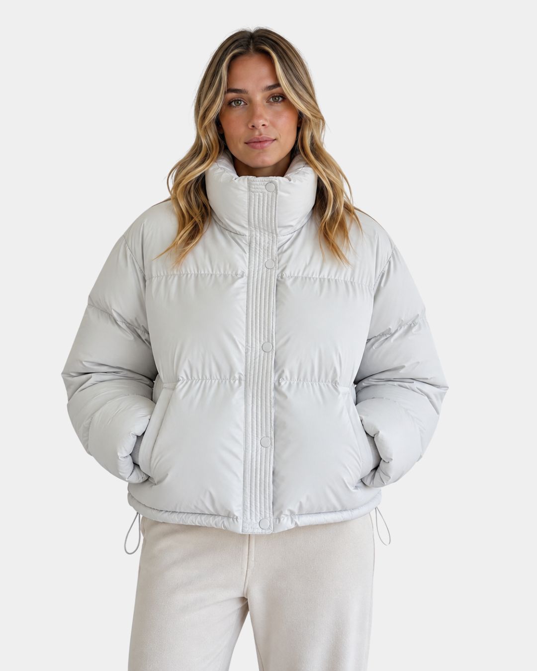 Cléonelle | Veste d’hiver moderne à coupe courte
