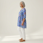 Amelie | Long Printed Blouse