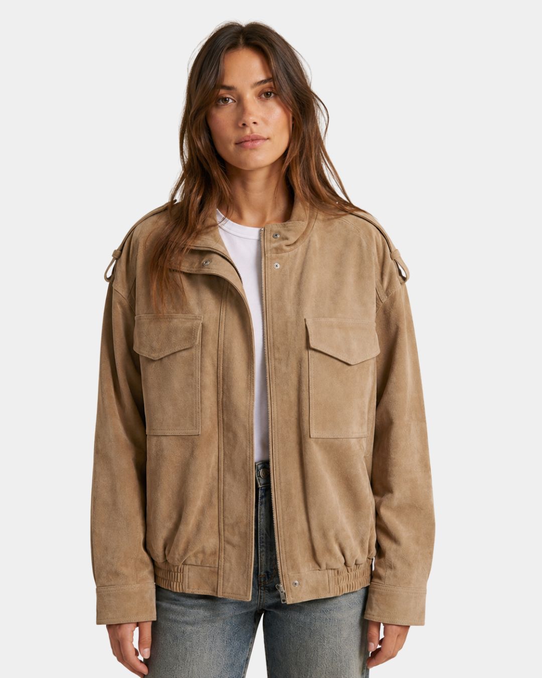 Lioranne | Veste avec fermeture éclair et poches