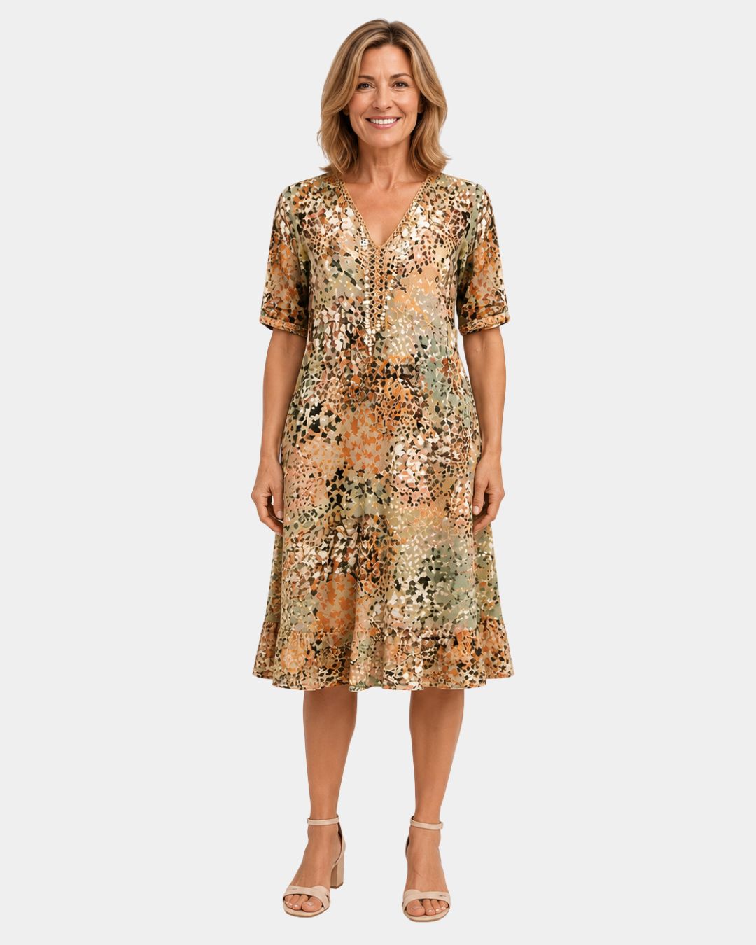 Adèle | V-Neck Dress