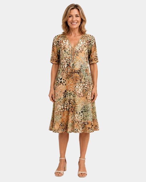 Adèle | V-Neck Dress