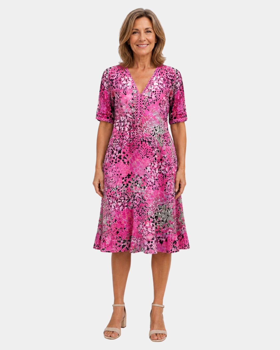 Adèle | V-Neck Dress