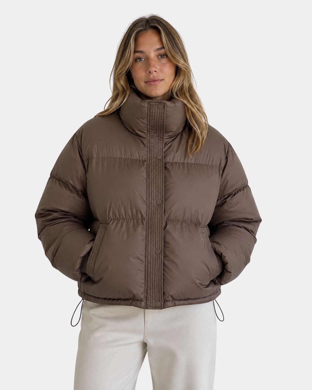 Cléonelle | Veste d’hiver moderne à coupe courte