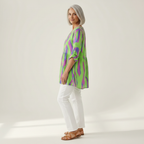 Mira | Long Printed Blouse