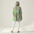 Mira | Long Printed Blouse
