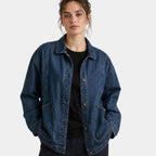 Solianne | Veste en jean longue oversize pour femme