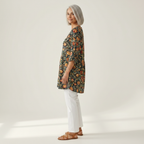 Liora | Long Printed Blouse