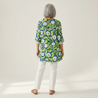 Talia | Long Printed Blouse