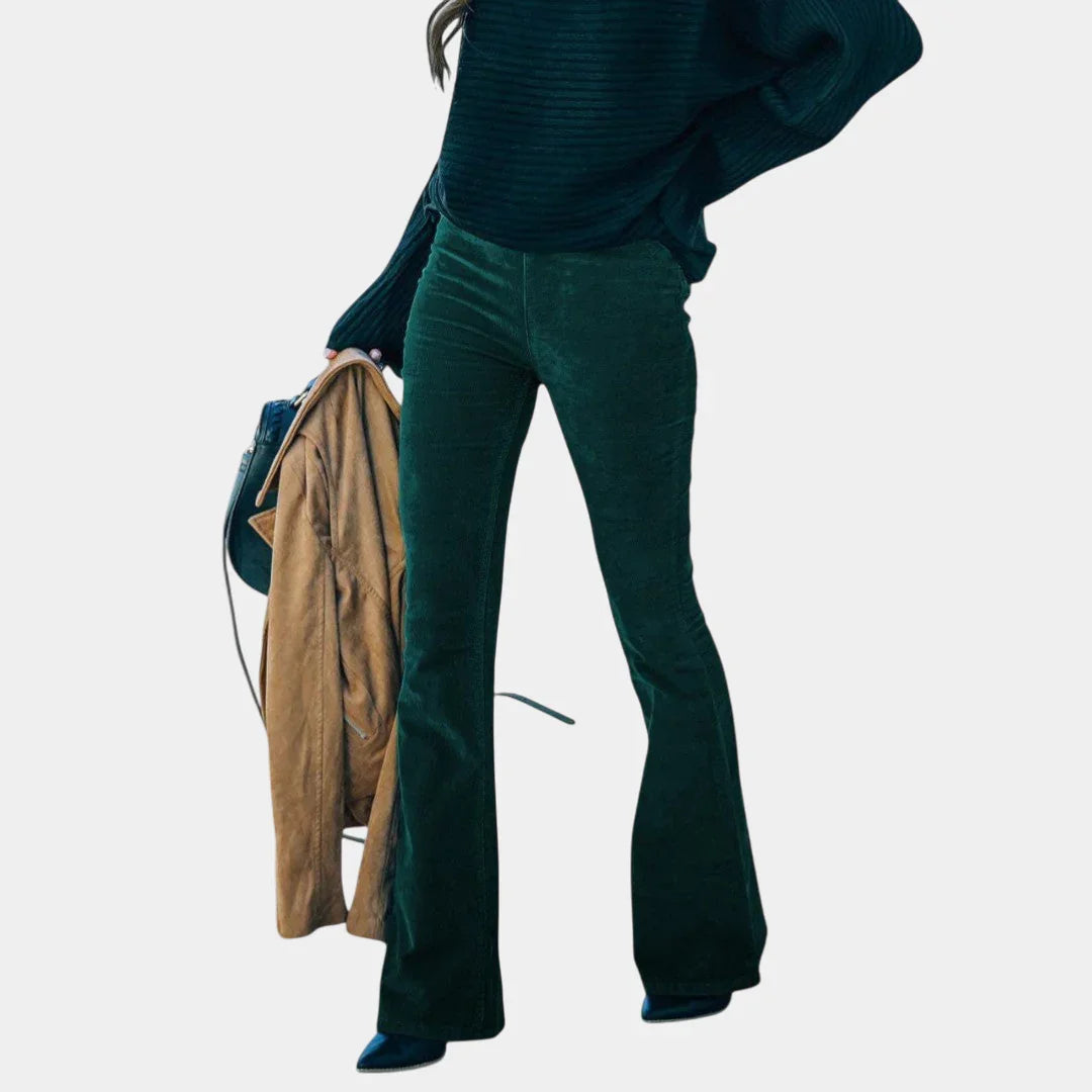 Chloé | Corduroy Flared Trousers