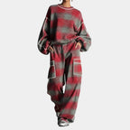 Carmen | Colour Block Sweatshirt and Trousers Set