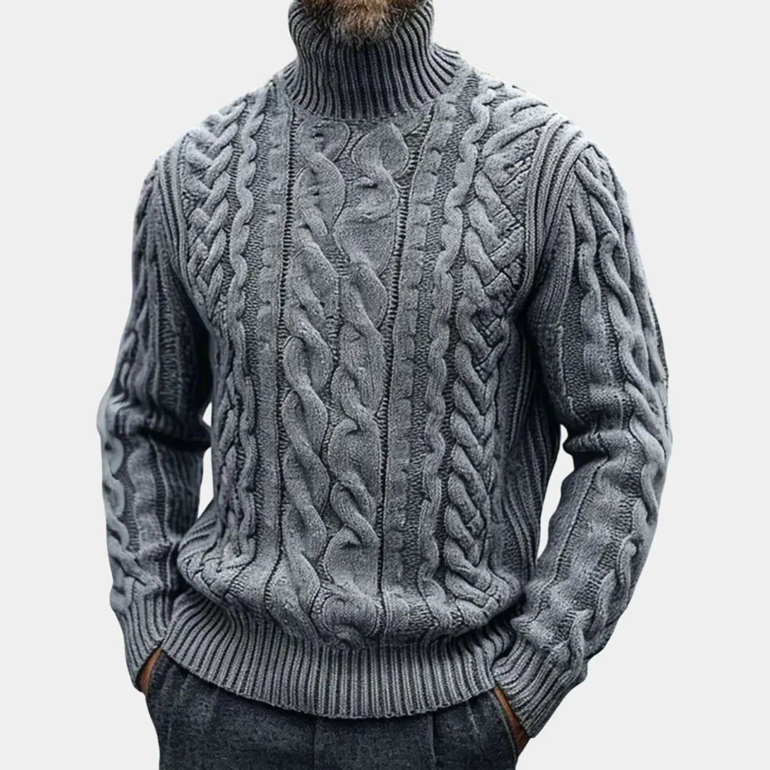 Harald | Vintage Cable Knit Jumper