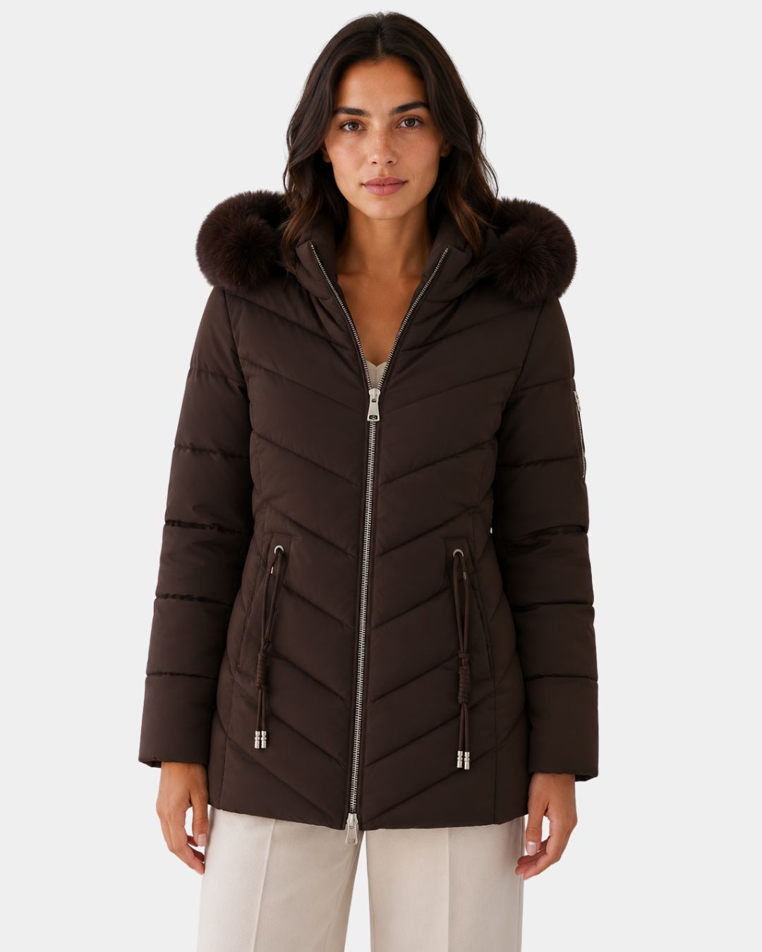 Anéline | Manteau puffer matelassé élégant