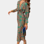 Eve | Elegant Dress with a Timeless Print