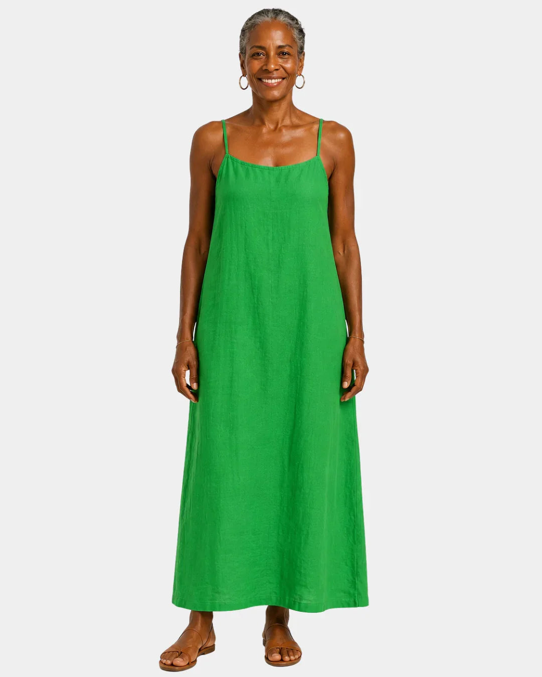 Désideria | Spaghetti strap maxi dress