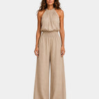 Audenette | Elegant Halter Neck Jumpsuit