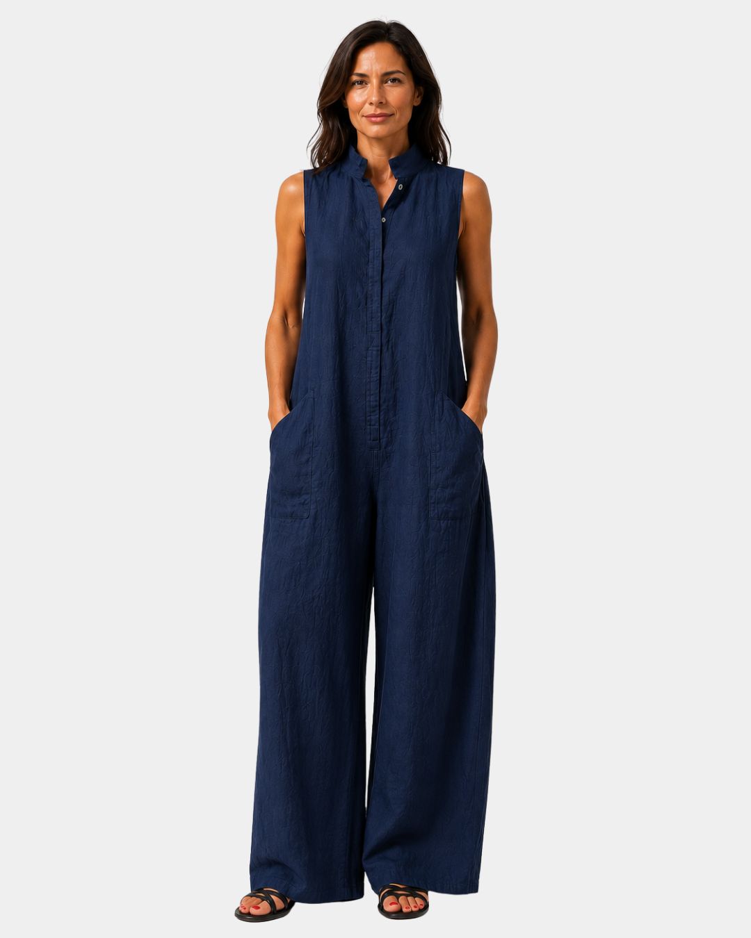 Vivine | Lightweight Sleeveless Jumpsuit