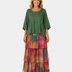 Agnès | Elegant Flowing Maxi Dress