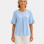 Hadelinde | Elegant Button-Down Blouse