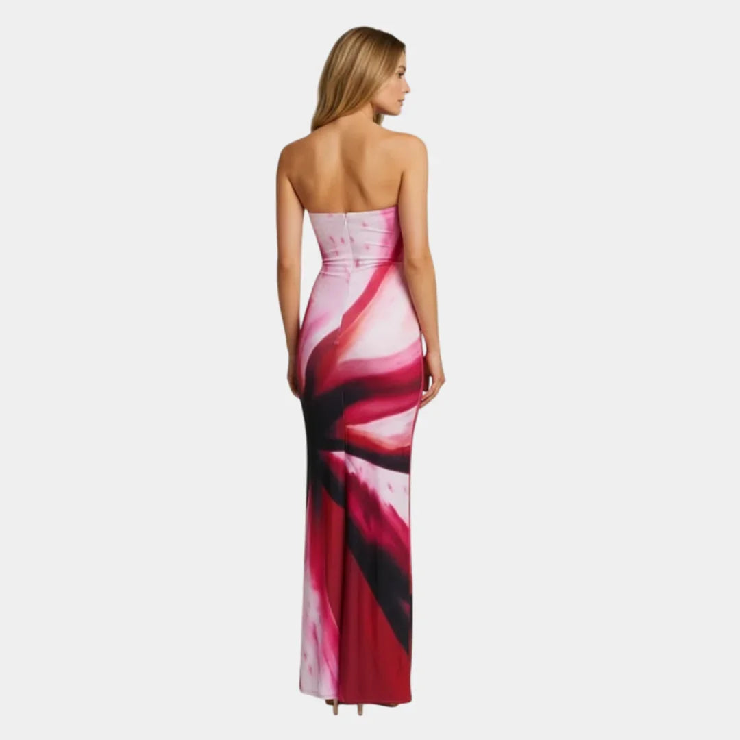 Pascale | Minimalist fitted maxi dress