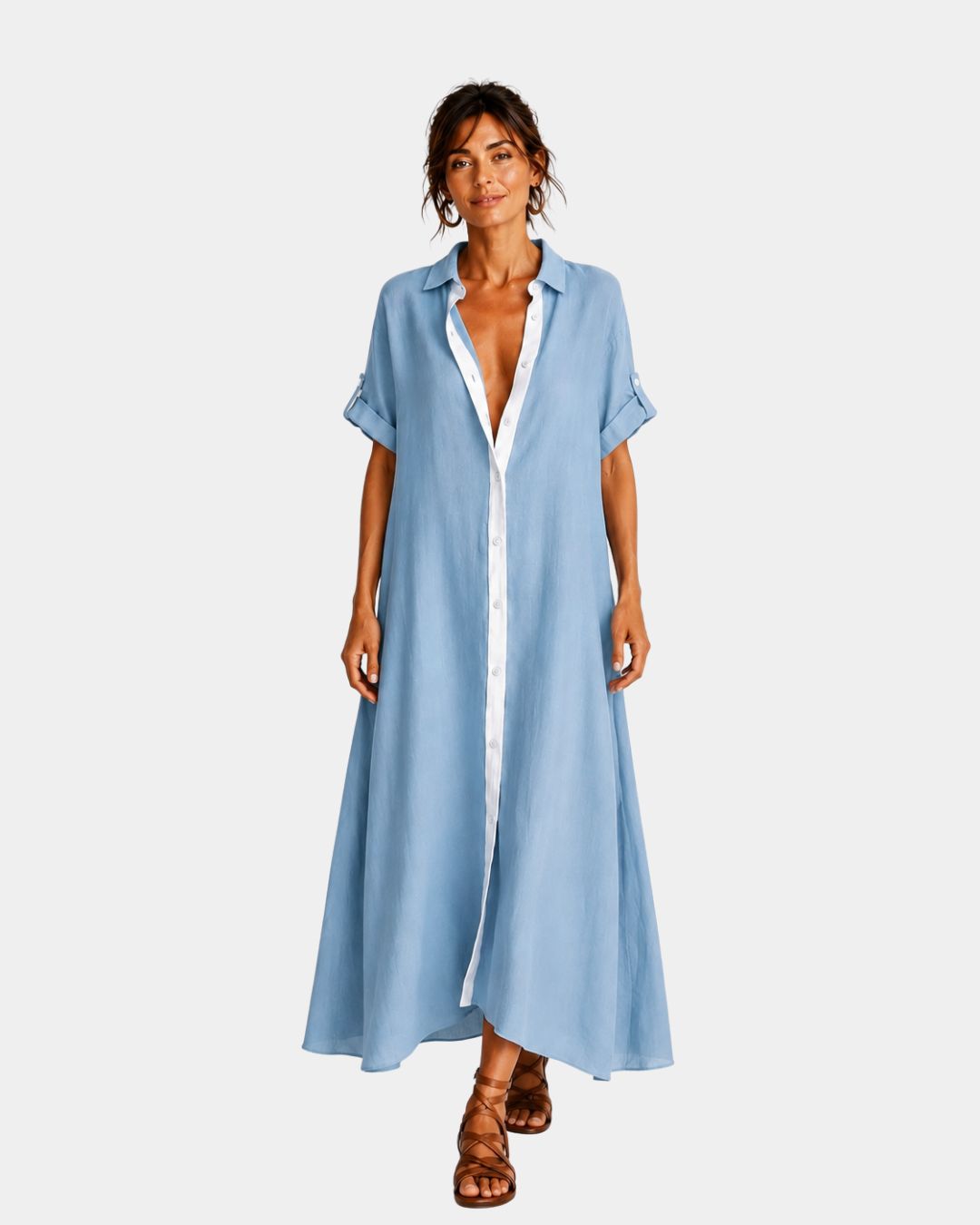 Beryl | Shirt-inspired dress