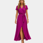Aurélisse | Elegant V-Neck Dress