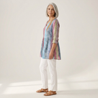 Noa | Long Printed Blouse