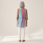 Noa | Long Printed Blouse