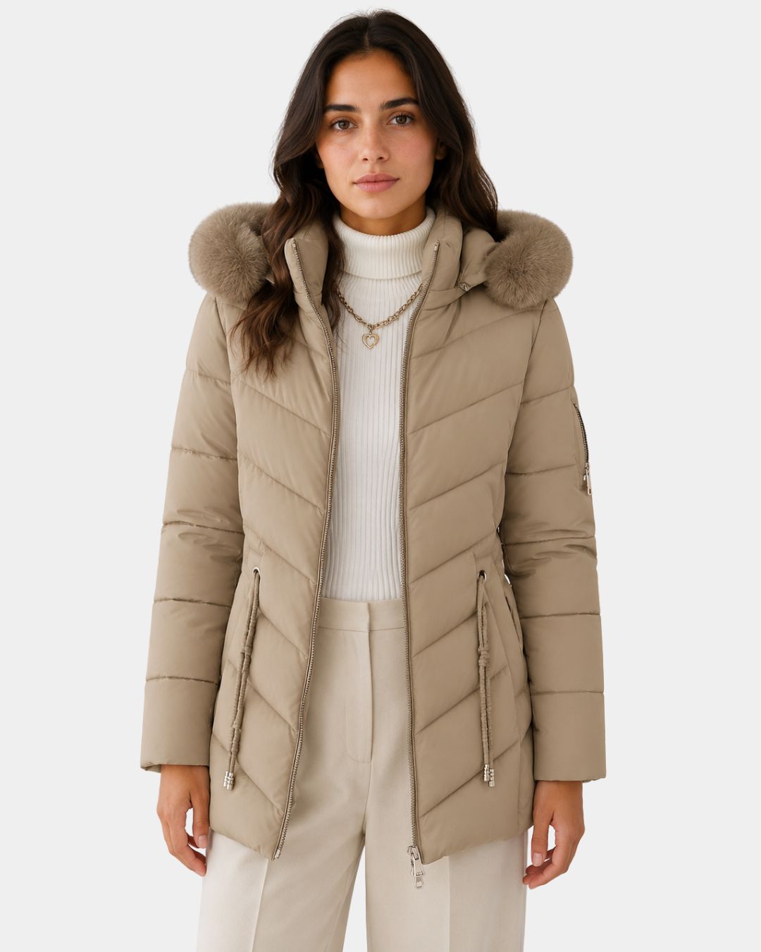 Anéline | Manteau puffer matelassé élégant