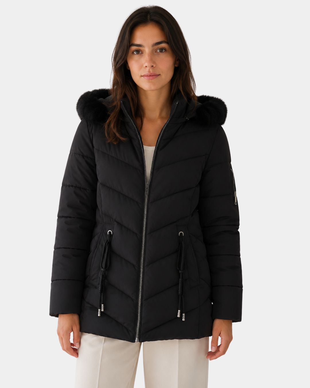 Anéline | Manteau puffer matelassé élégant