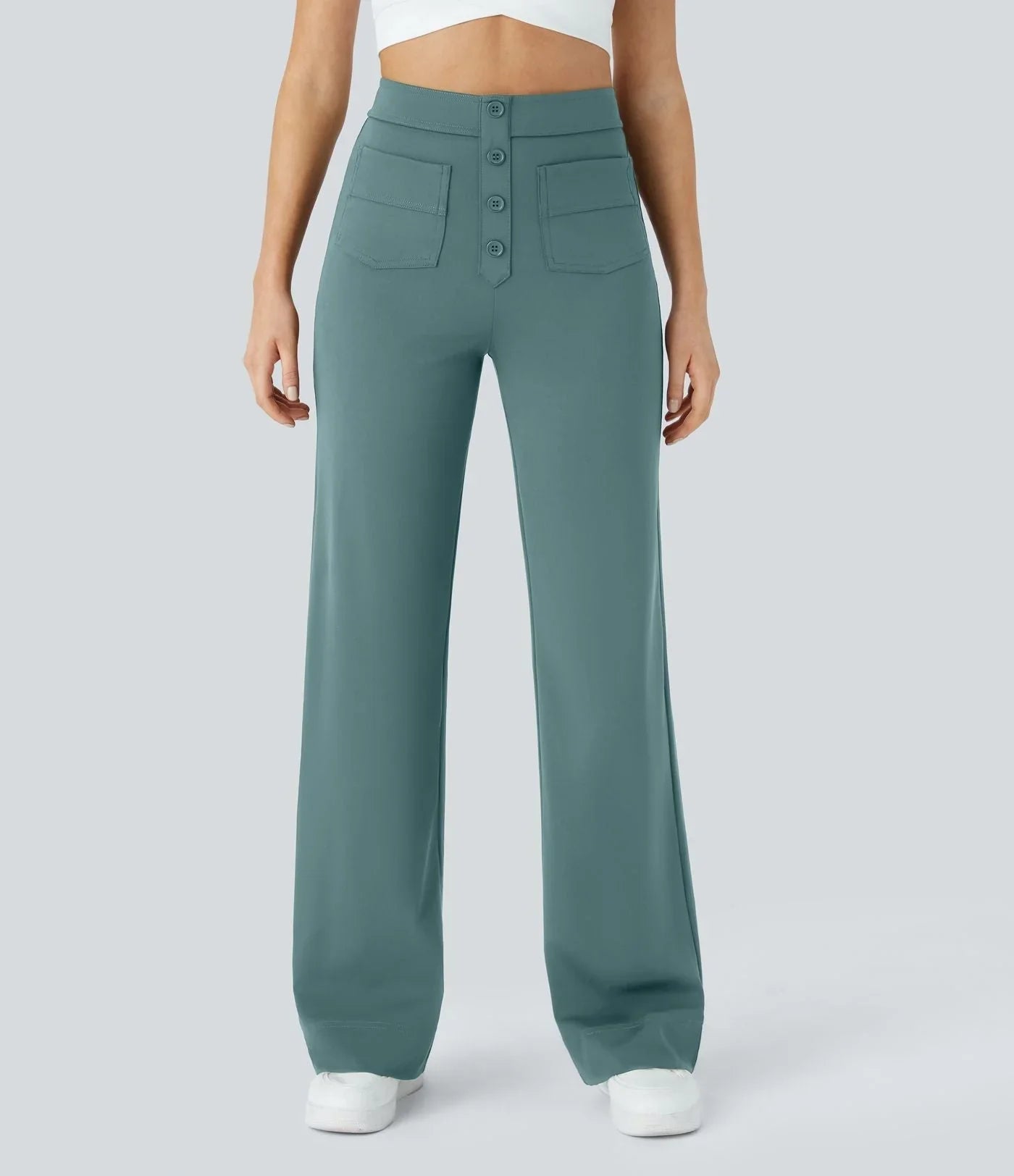 Jade | Comfortable Elastic Waist Trousers
