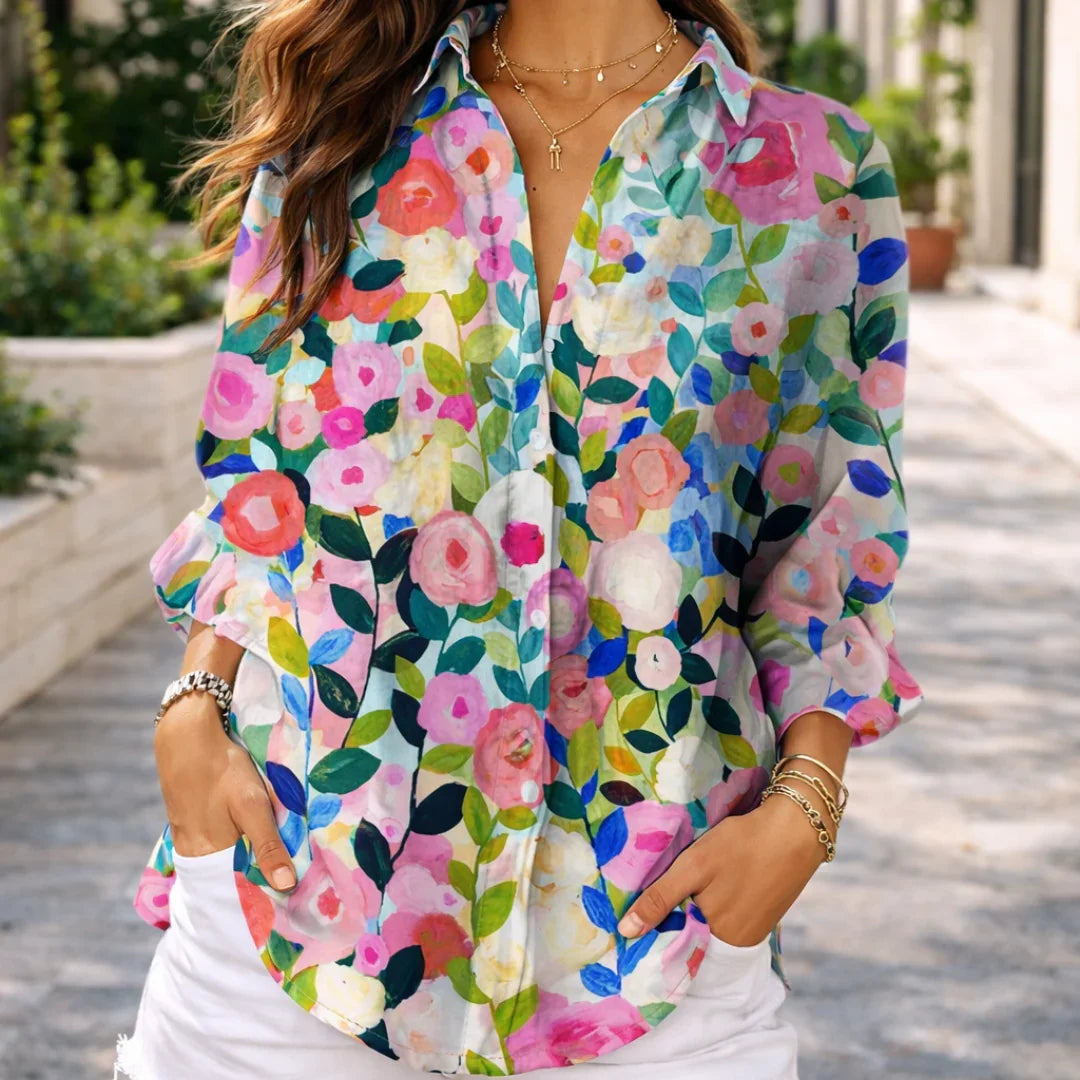 Josephine | Bloom Canvas Blouse