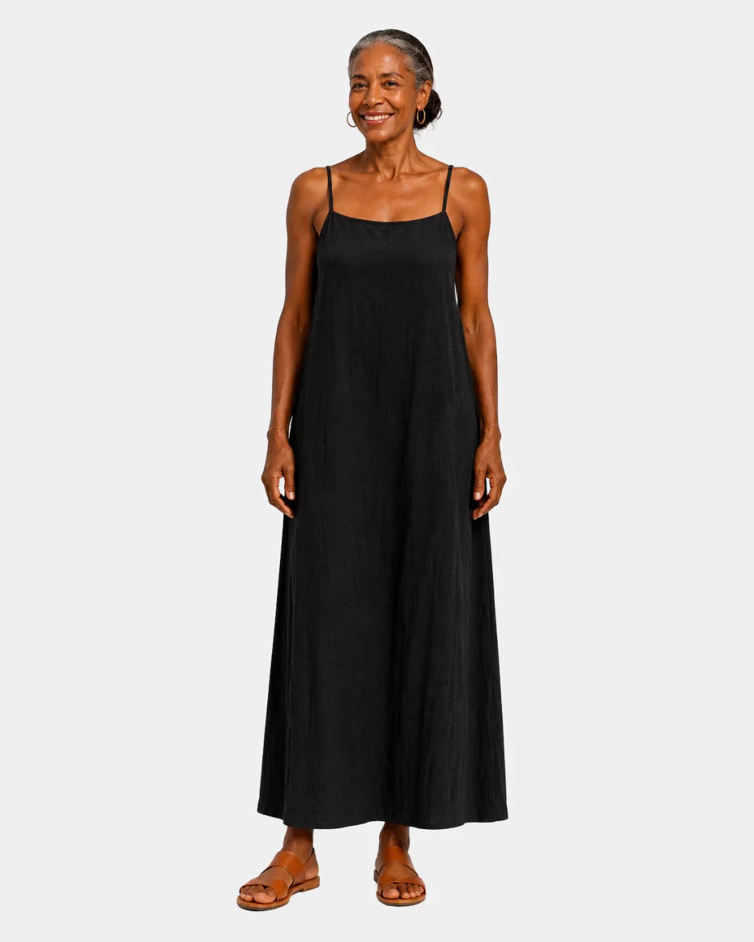Désideria | Spaghetti strap maxi dress