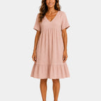 Alixandre | Textured Midi Dress