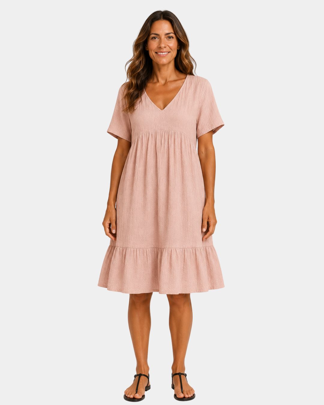 Alixandre | Textured Midi Dress